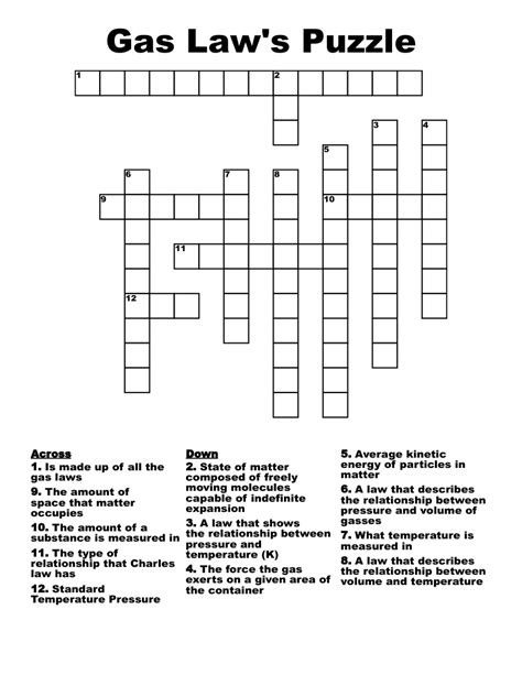 The Crossword Solver finds answers to classic crosswords and cryptic crossword puzzles. . Dangerous gas crossword clue